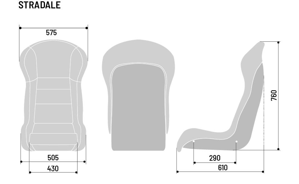 Sparco Stradale Street Seat