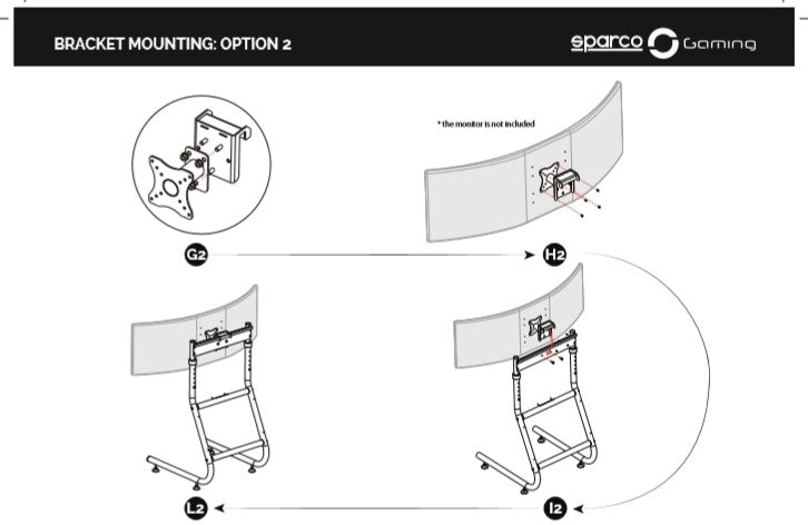 Sparco Monitor Stand