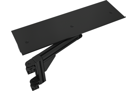 Trak Racer TR8020 620mm Table Top/Desk with Swivel Mount - Black