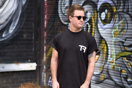 Trak Racer TR Monogrammed Cotton T-shirt