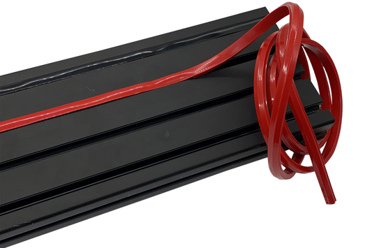 Trak Racer Red Rubber Strip - 200cm / 6.6ft