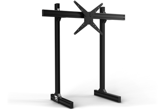 Trak Racer Freestanding Single Monitor Stand - up to 80" Display