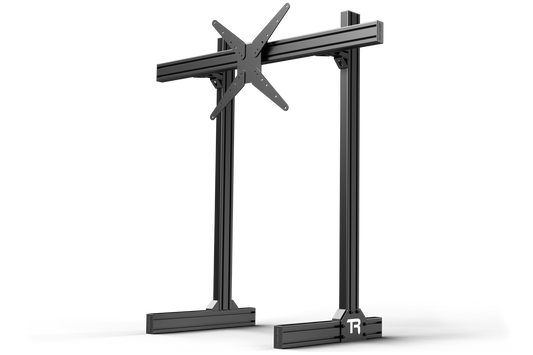 Trak Racer Freestanding Single Monitor Stand - up to 80" Display
