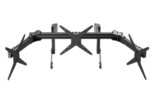 Trak Racer Cockpit-Mounted Triple Monitor Mount - up to 45" Displays