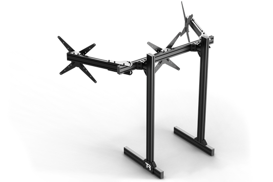 Trak Racer Freestanding Triple Monitor Stand - up to 45" Displays