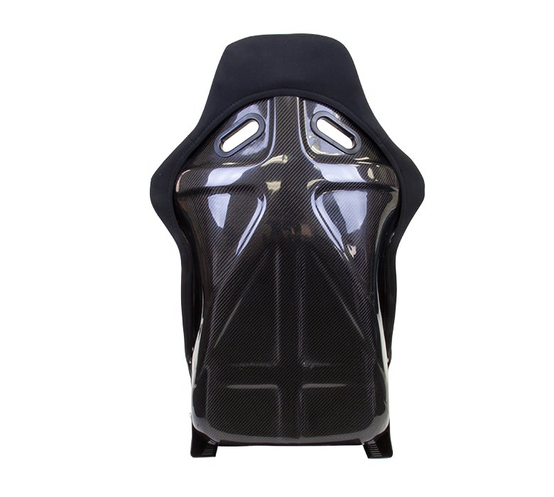 NRG Fiber Glass Bucket Seat With Carbon Fiber Large