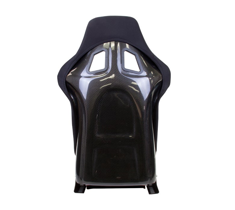 NRG Fiber Glass Bucket Seat With Carbon Fiber Medium