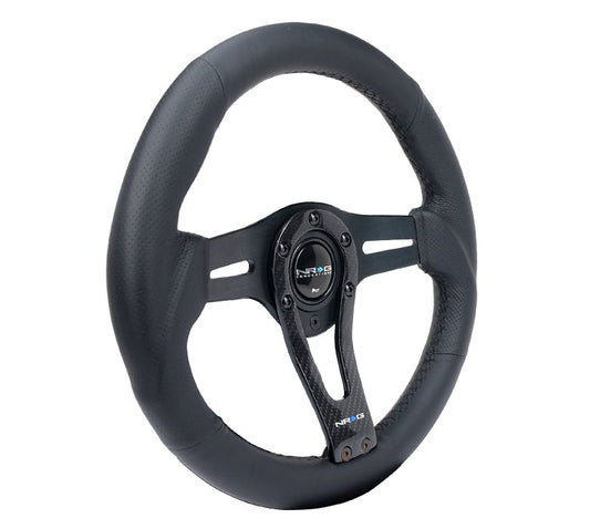 NRG Carbon Fiber Steeering Wheel Carbon Center Spoke