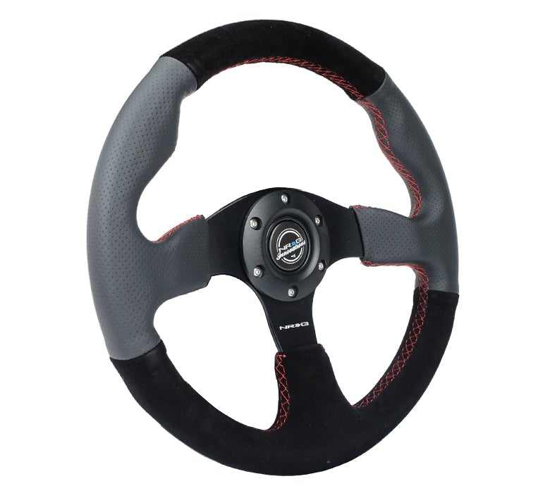 NRG Racing Steering Wheel Suede