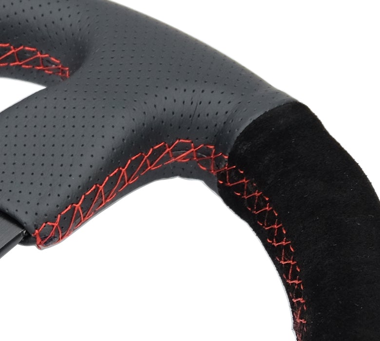 NRG Racing Steering Wheel Suede