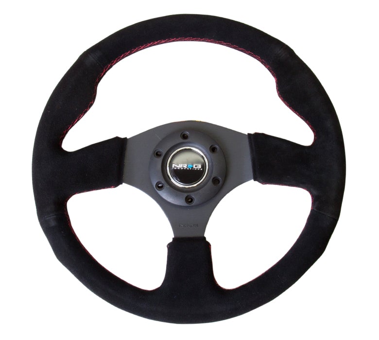 NRG Racing Steering Wheel Suede