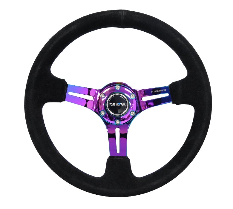 NRG 350Mm 3" Deep Dish With Slits Suede