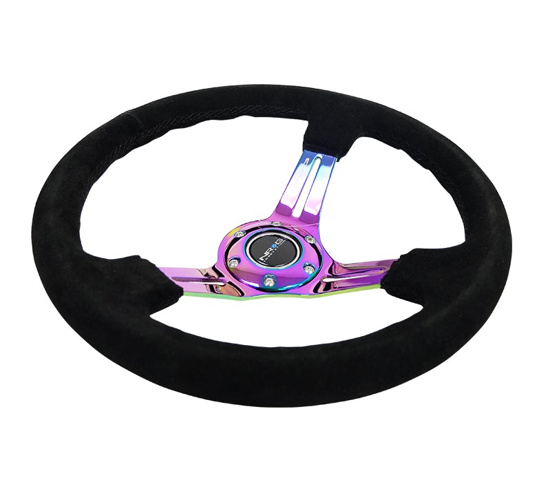 NRG 350Mm 3" Deep Dish With Slits Suede