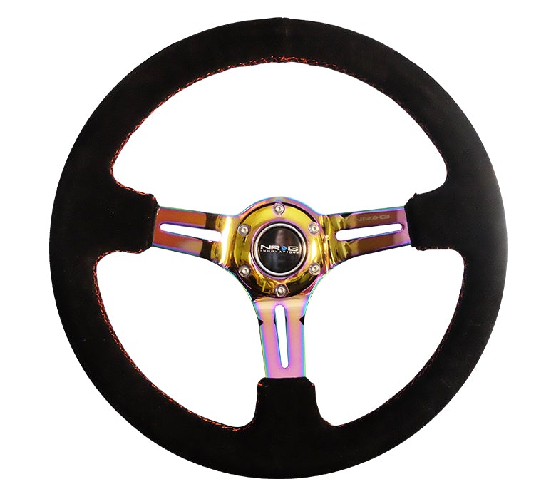 NRG 350Mm 3" Deep Dish With Slits Suede