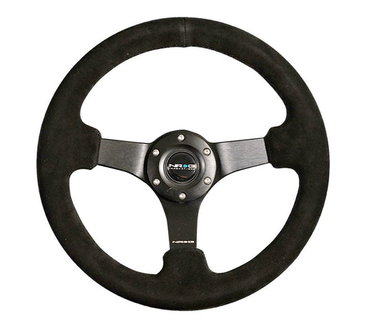 NRG 330Mm Deep Dish Steering Wheel Suede