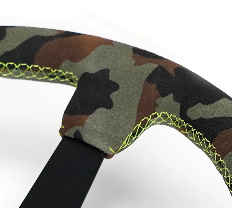 NRG 350Mm Deep Dish Steering Wheel Suede