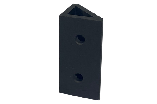 Trak Racer Black TR8020 Spare Corner Bracket - 80 x 40mm - Set of 2