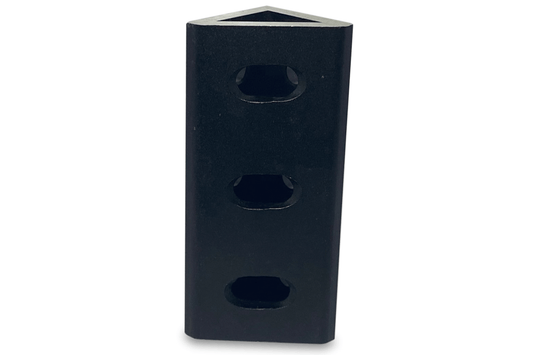 Trak Racer TR8020 Spare Corner Bracket - 120 x 40mm - Black