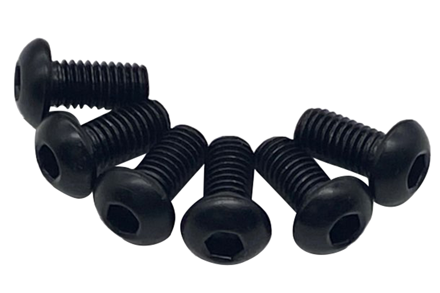 Trak Racer M8 Button Head Hex Screw - Set of 6