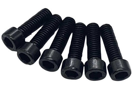 Trak Racer M8 X 20 Hex Screws - Set of 6