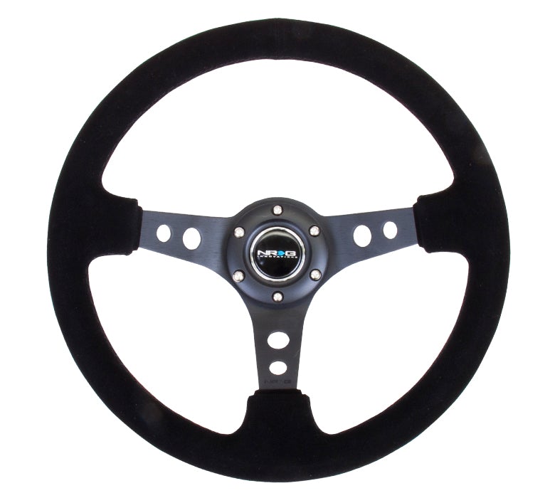 NRG 350Mm 3" Deep Dish With Holes Suede