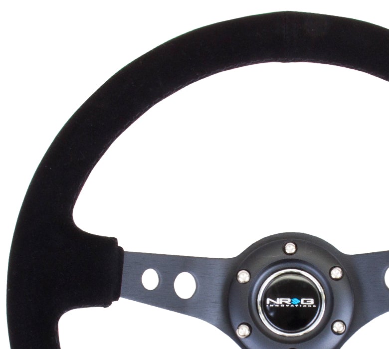 NRG 350Mm 3" Deep Dish With Holes Suede