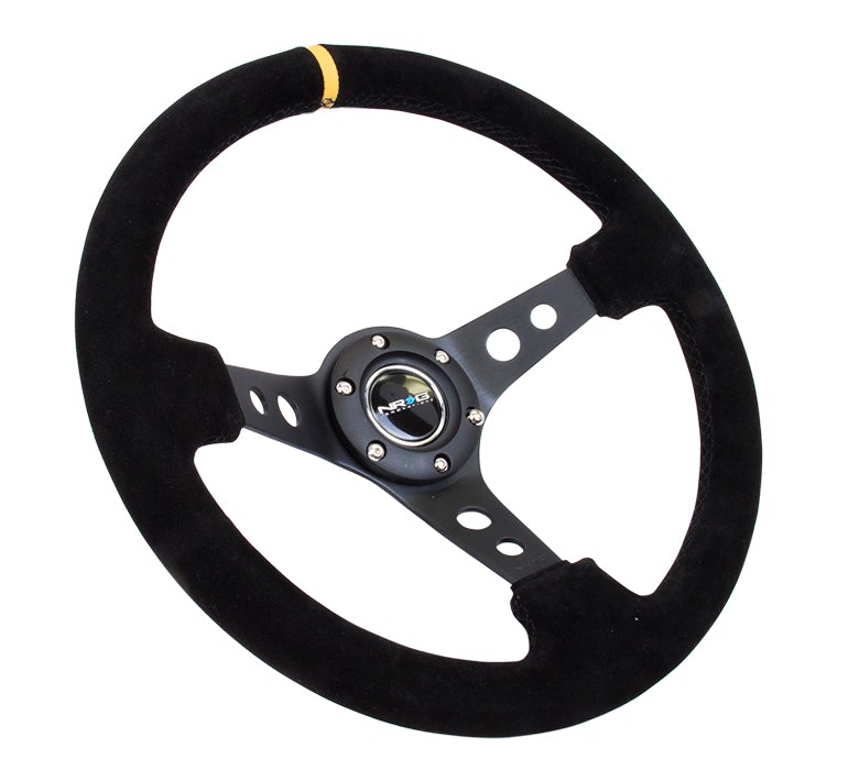 NRG 350Mm 3" Deep Dish With Holes Suede