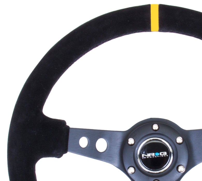 NRG 350Mm 3" Deep Dish With Holes Suede