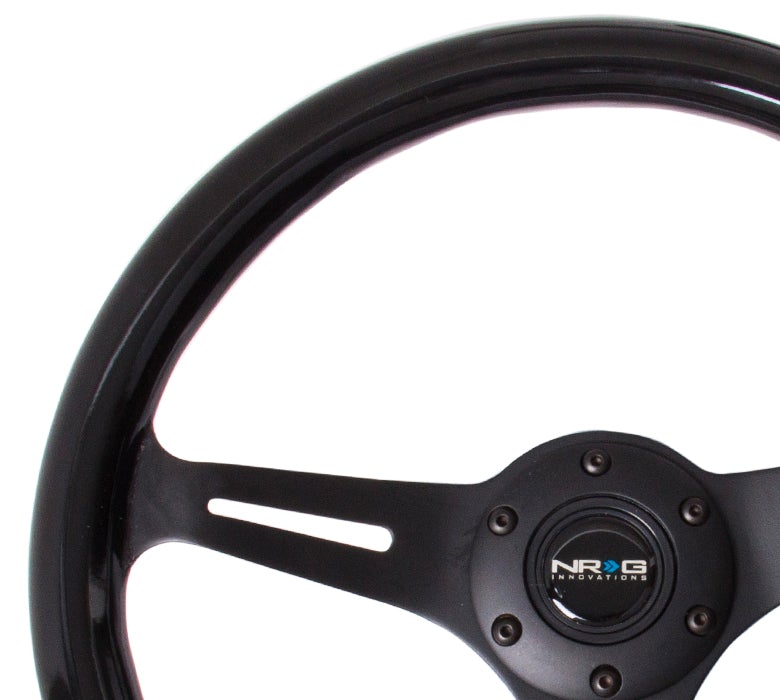 NRG 350Mm 1.5" Deep Dish Wood Grain Steering Wheel