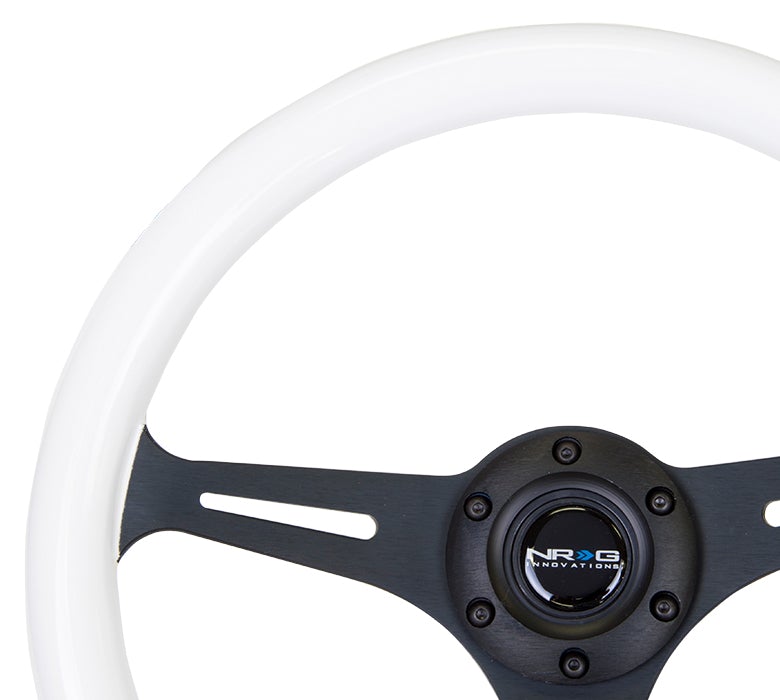 NRG 350Mm 1.5" Deep Dish Wood Grain Steering Wheel