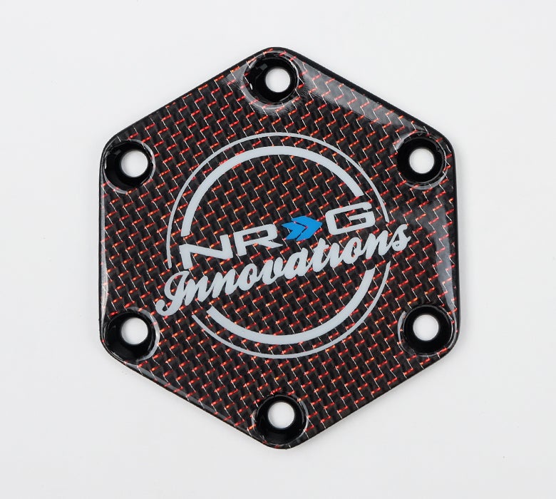 NRG Horn Delete Plates Carbon Fiber