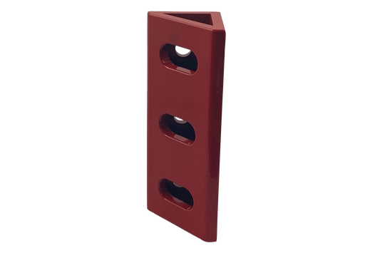 Trak Racer TR8020 Spare Corner Bracket - 120 x 40mm - Red