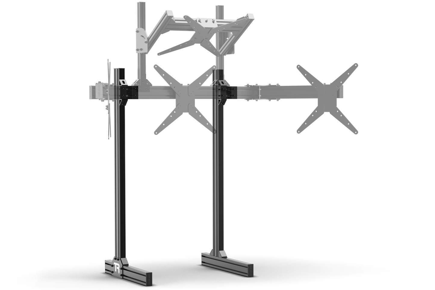 Trak Racer Legs for Floor monitor stand for TR8020 Monitor Stand – Black