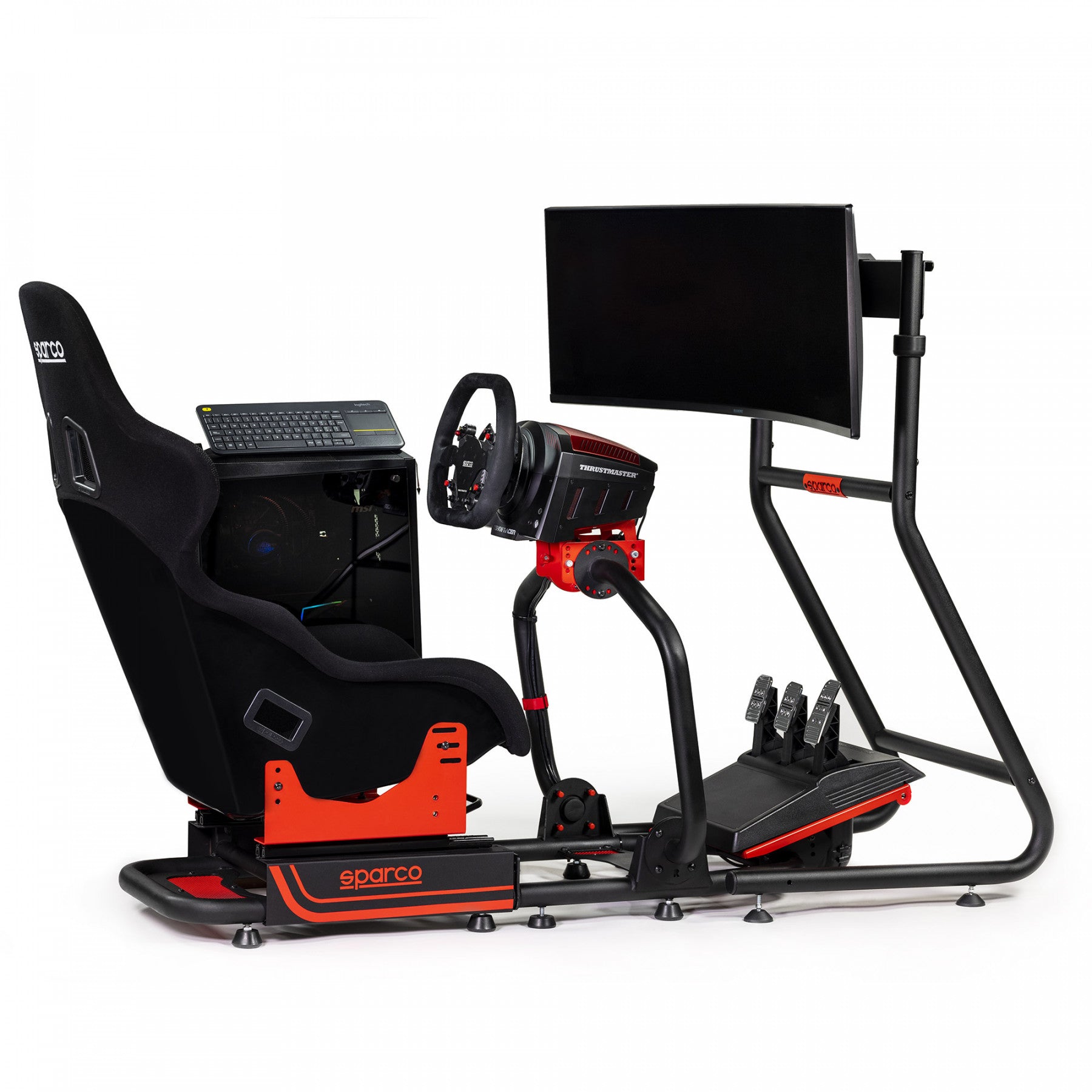 Sim Racing Motion Rig + Sparco Sprint Sitz + 2 Shaker in Bayern -  Königsbrunn, Weiteres PC Zubehör gebraucht kaufen