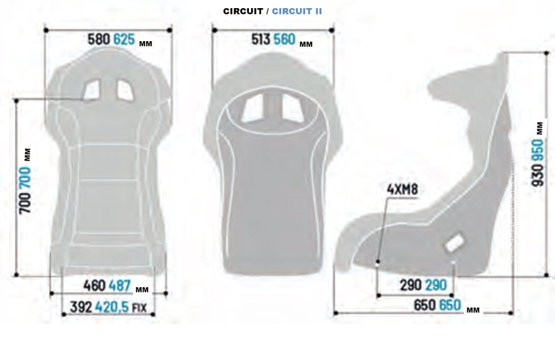 Sparco Circuit II QRT Competition Seat