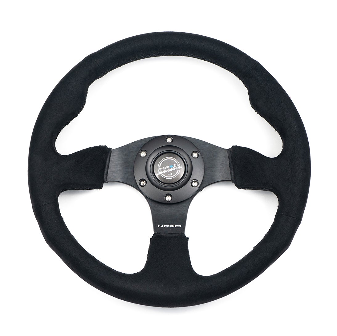 NRG Racing Steering Wheel Alcantara