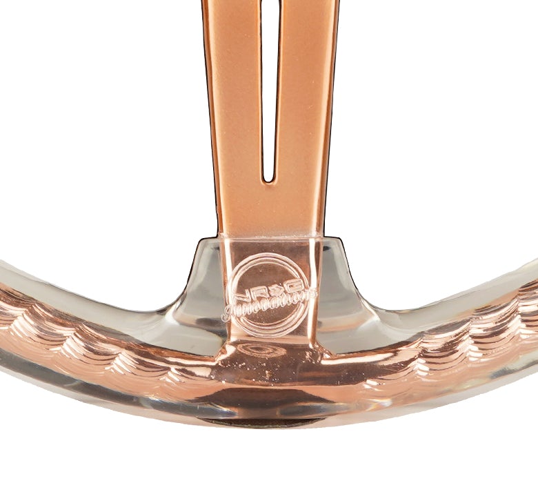 NRG Matsuri Acrylic Steering Wheel Rose Gold