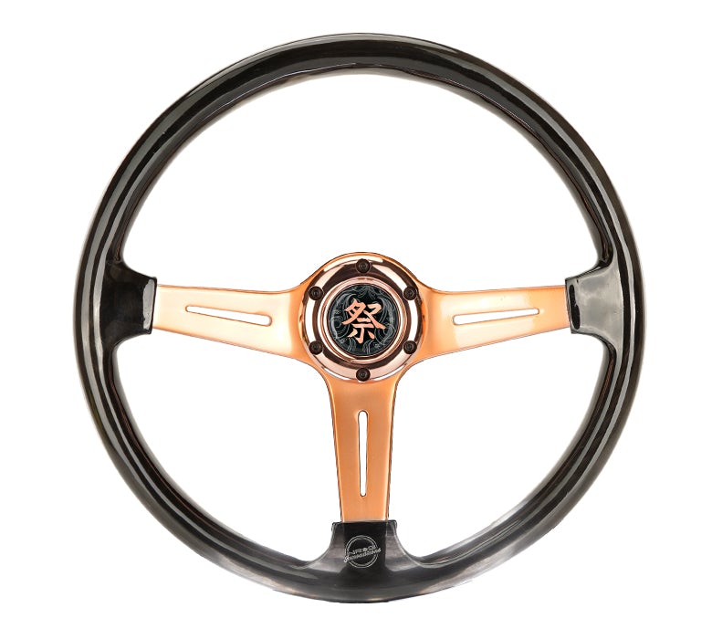 NRG Matsuri Acrylic Steering Wheel Rose Gold