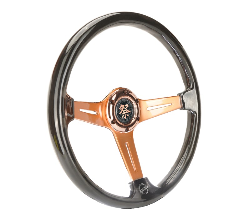 NRG Matsuri Acrylic Steering Wheel Rose Gold