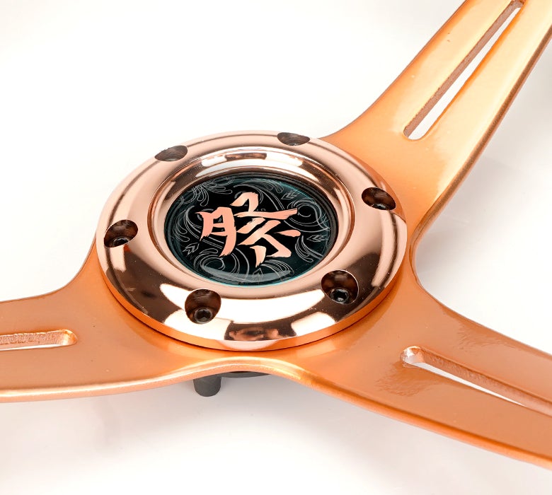 NRG Matsuri Acrylic Steering Wheel Rose Gold