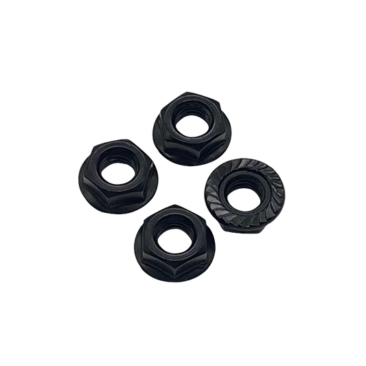 Trak Racer M8 Flange Nuts - Set of 4