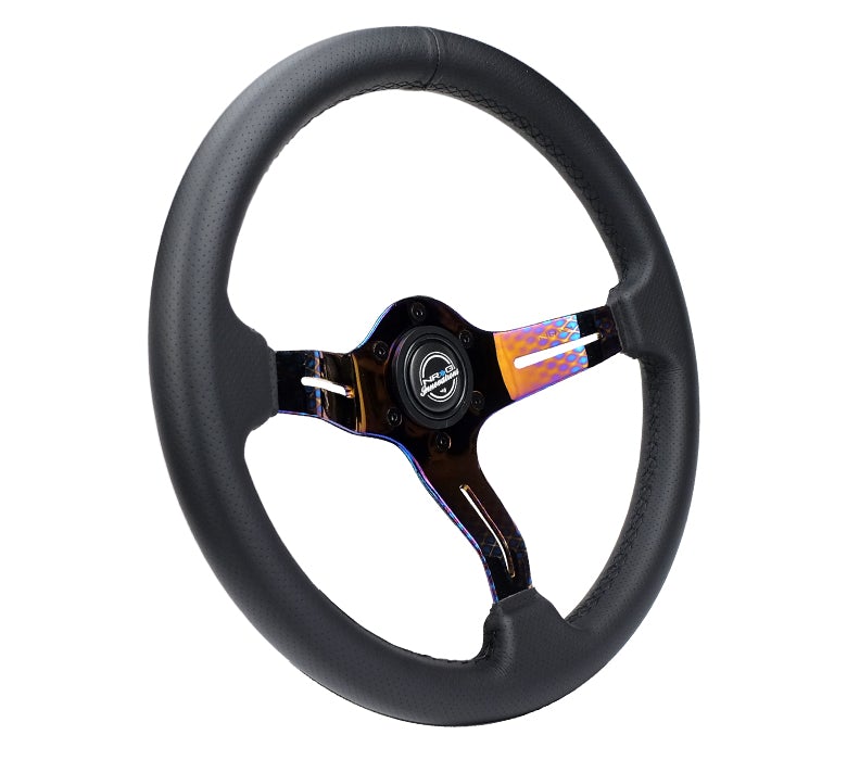 NRG Light Weight Simulator Steering Wheel- Splitz