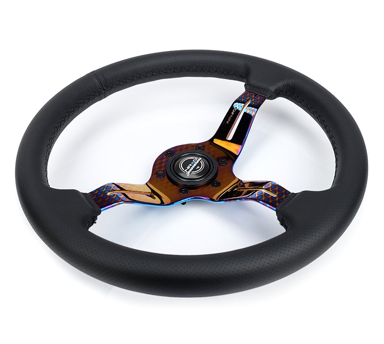 NRG Light Weight Simulator Steering Wheel- Splitz