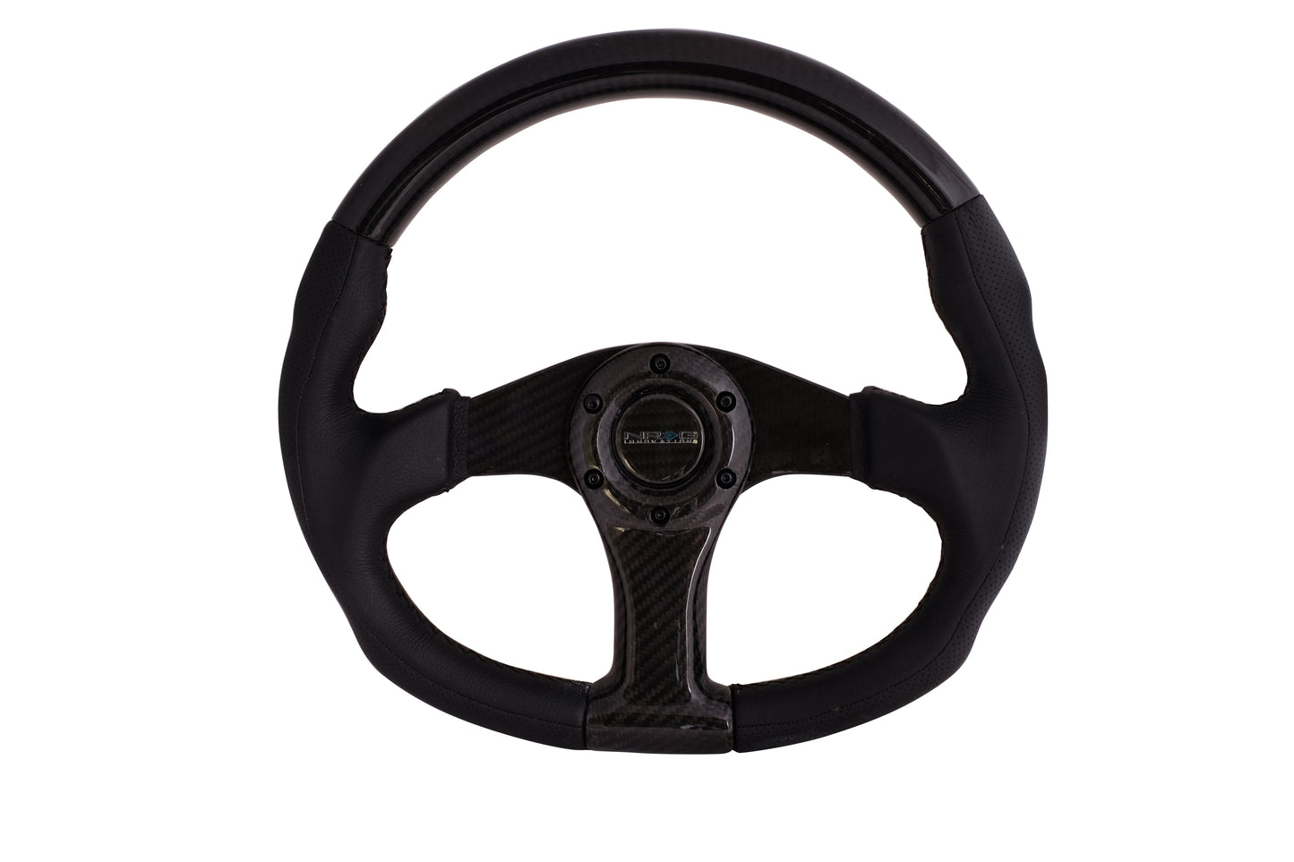 NRG Carbon Fiber Steering Wheel Oval Shape
