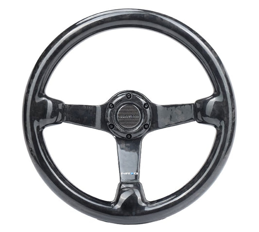 NRG Carbon Fiber Steering Wheel 350Mm Deep Dish