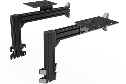 Trak Racer Additional 2x Side Peripherals with Brackets 80x40mm and Flight Sim Mounts