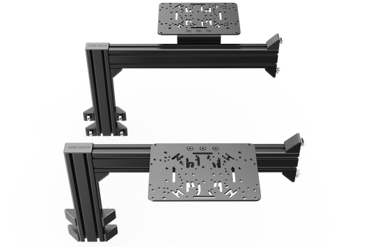 Trak Racer Additional 2x Side Peripherals with Brackets 80x40mm and Flight Sim Mounts