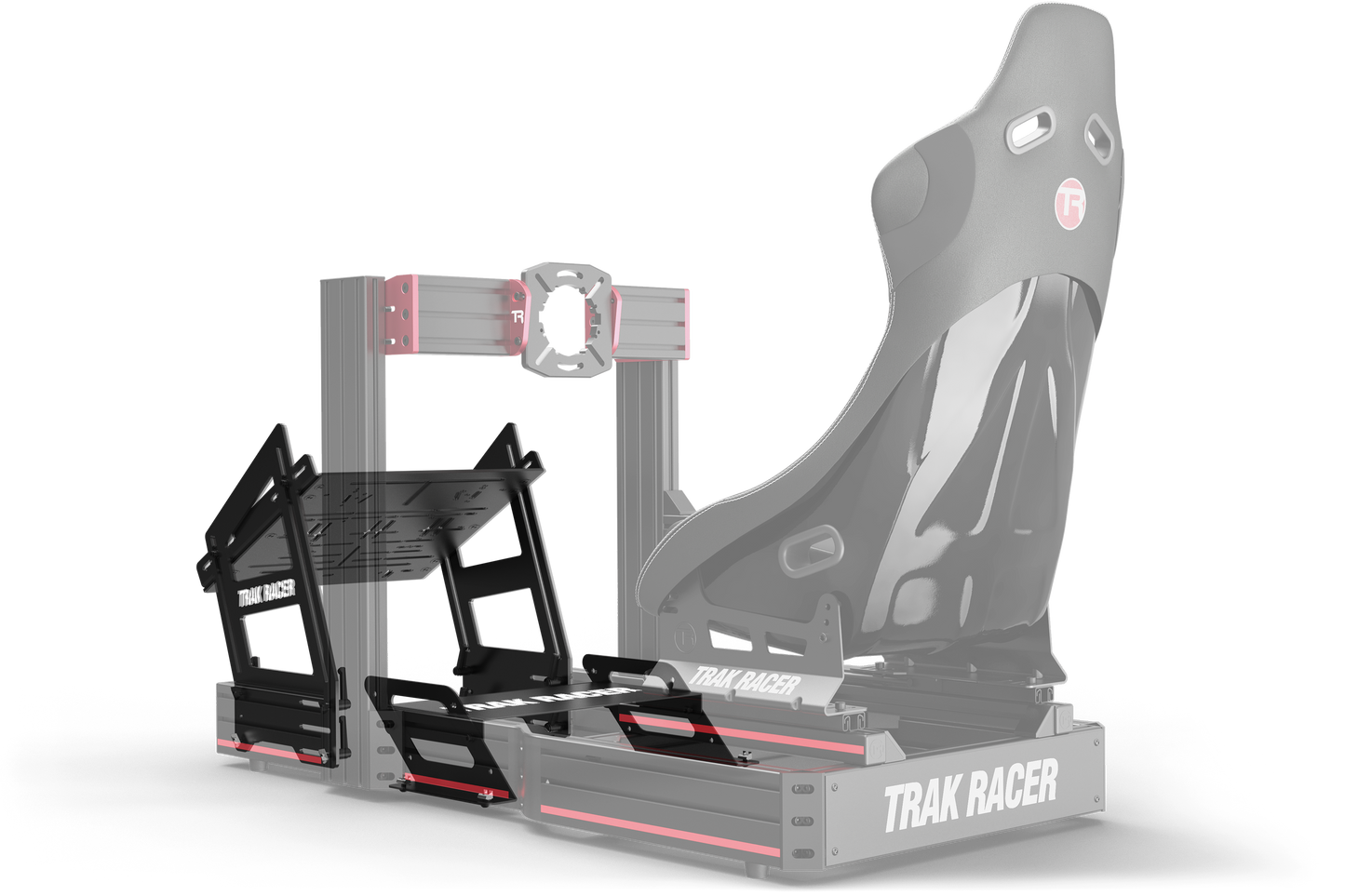 Trak Racer TR-One Inverted / Formula /GT Hybrid Pedal Bracket System with Pedal Plate and Foot Plate