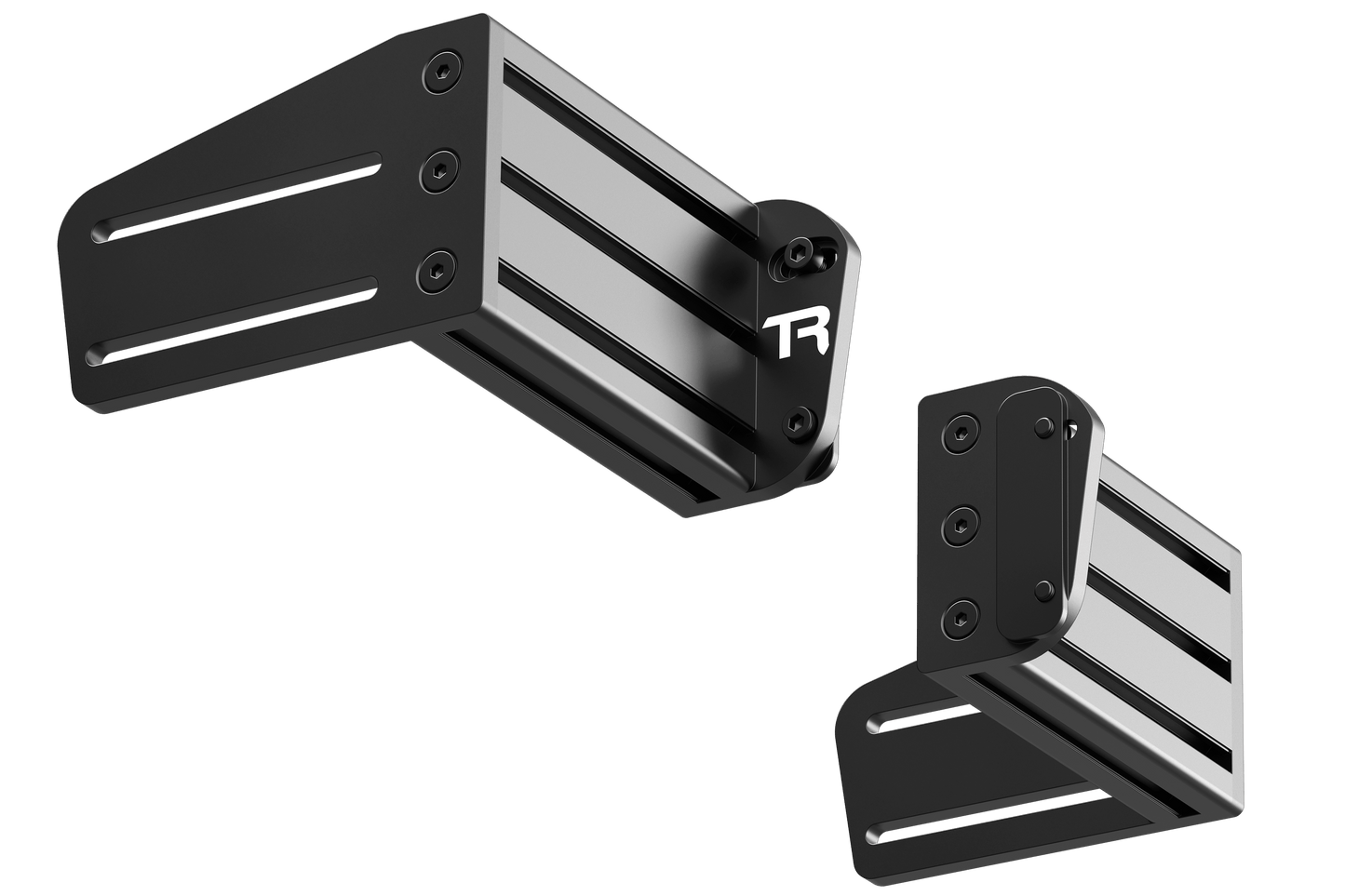 Trak Racer TR-One Fully Adjustable Direct Fit Wheel Mount for FANATEC PODIUM DD1 DD2 CSL DD BLACK