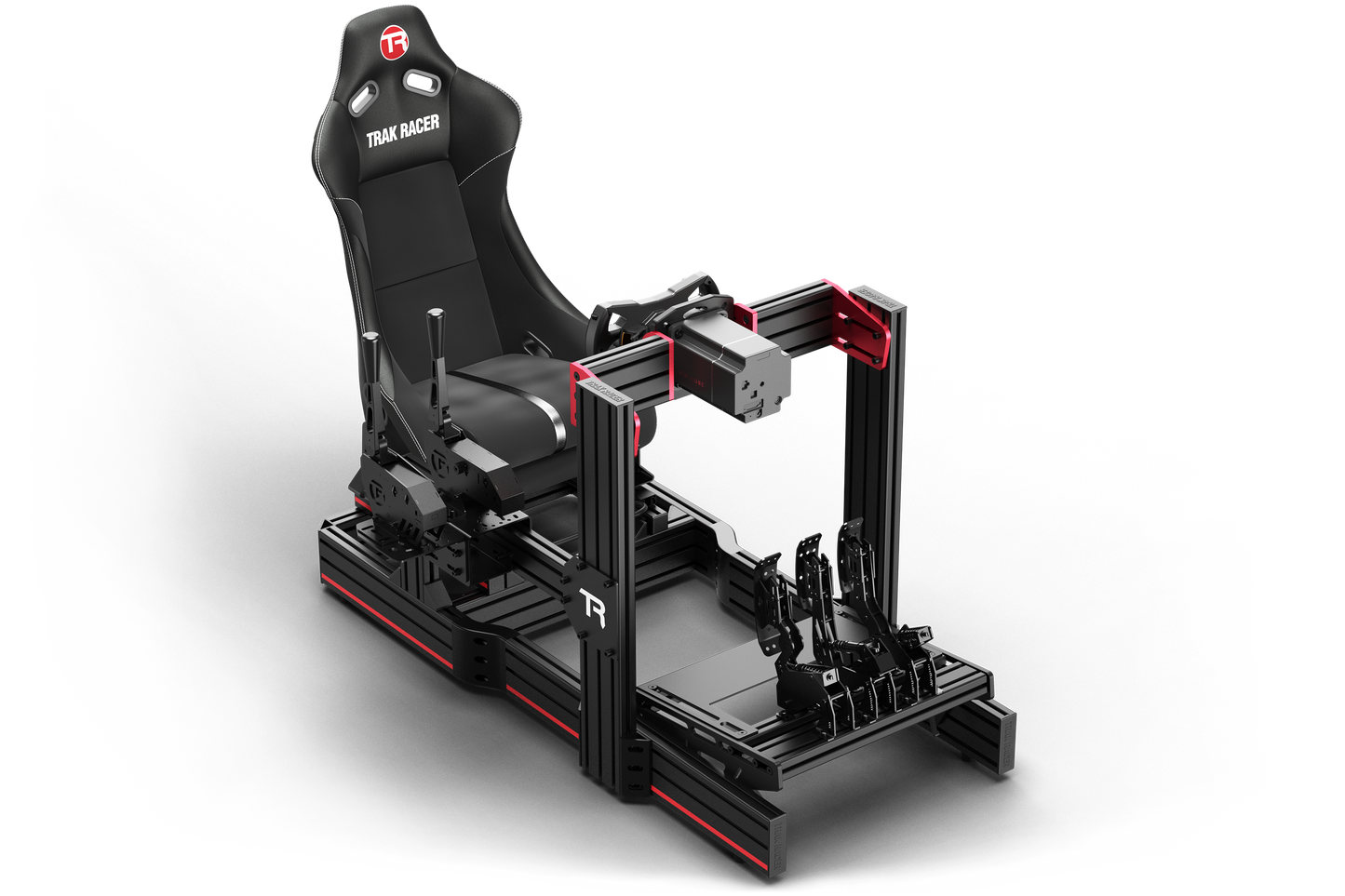 Trak Racer TR-One Adjustable Gen2 Pedal Mounting System including Mounting Profile and Heel Rest